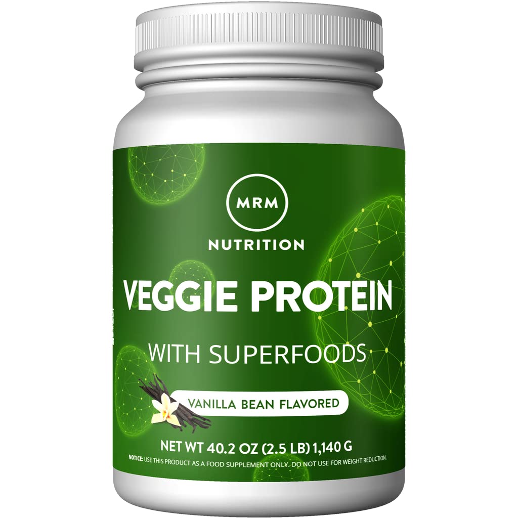 Foto 2 pulgar | Proteína En Polvo Mrm Veggie Protein Con Sabor A Vainilla, 1,13 Kg - Venta Internacional.