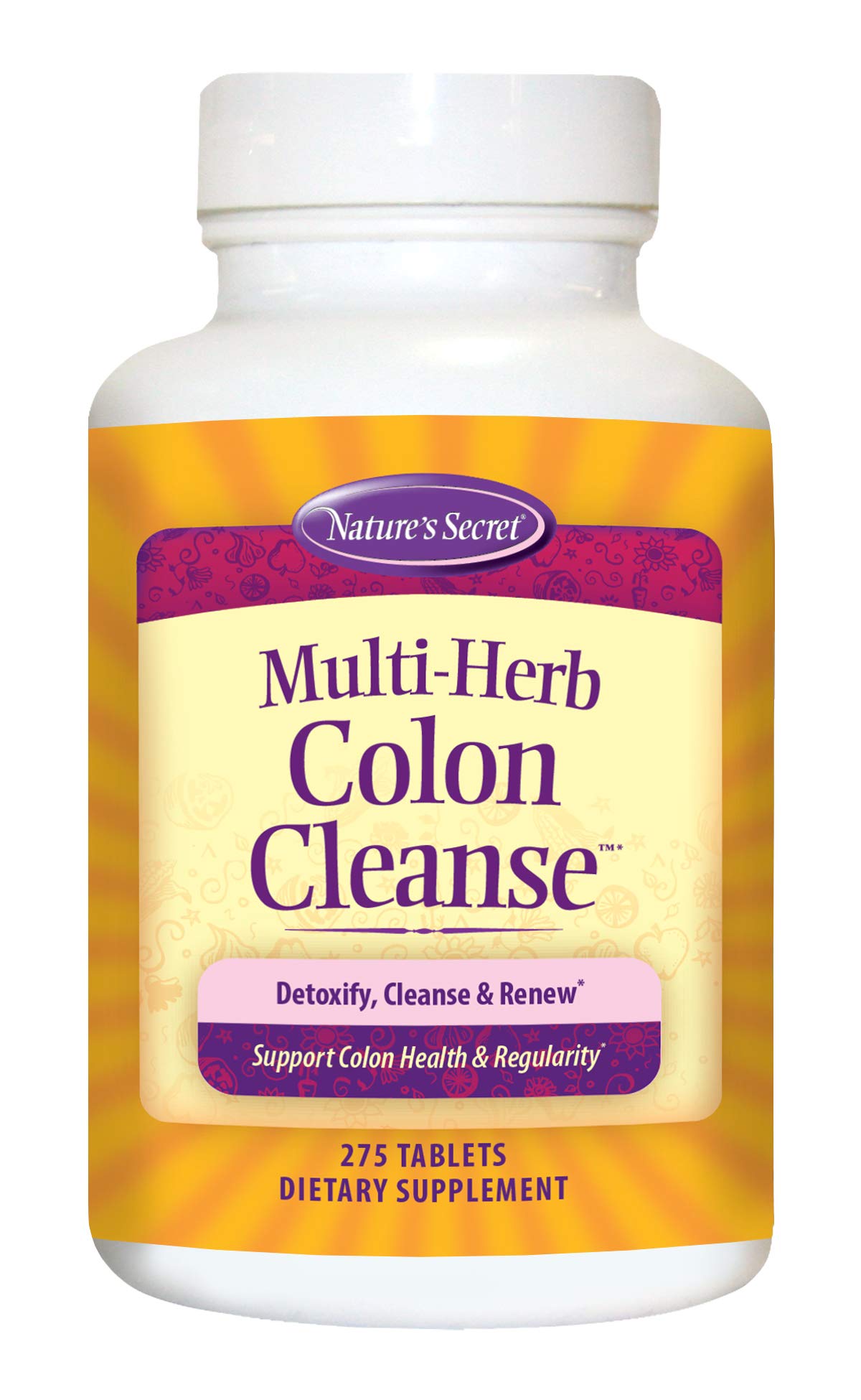 Foto 2 pulgar | Suplemento Nature's Secret Multi-herb Colon Cleanse 275 Tabletas - Venta Internacional.