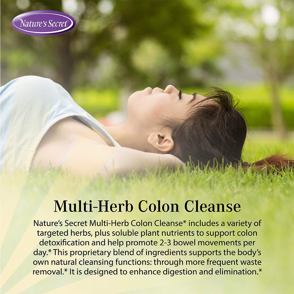 Foto 4 pulgar | Suplemento Nature's Secret Multi-herb Colon Cleanse 275 Tabletas - Venta Internacional.