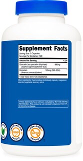 Foto 5 | Suplemento Nutricost Quercetina 880 Mg Con Bromelina 240 Cápsulas - Venta Internacional.