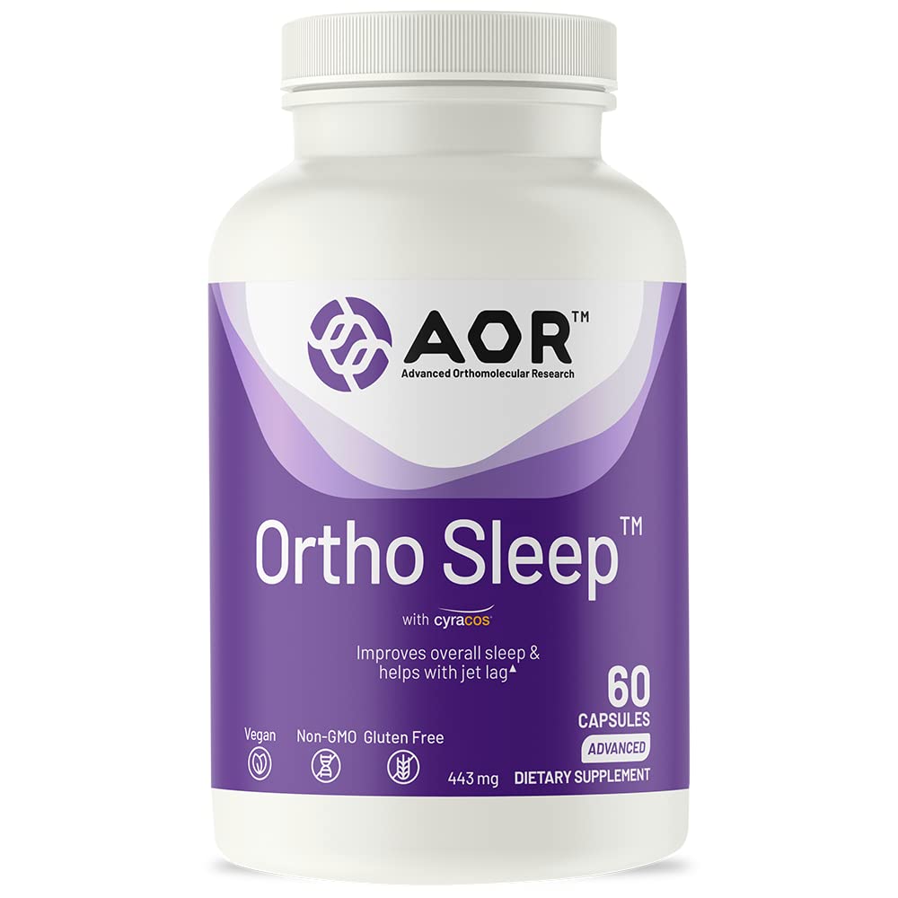 Suplemento Aor Ortho Sleep Natural 30 Porciones (60 Cápsulas) - Venta Internacional.
