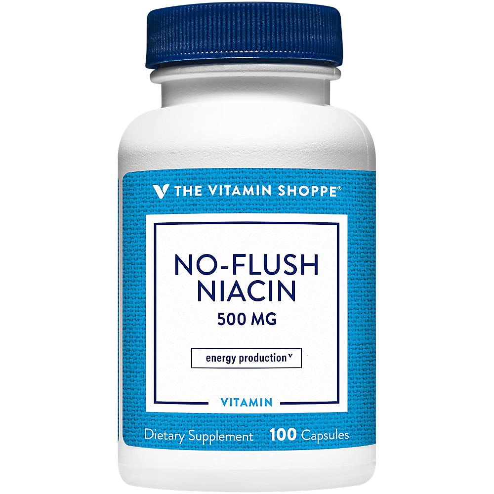 Foto 2 pulgar | Suplemento De Niacina The Vitamin Shoppe No Flush, 500 Mg (100 Cápsulas) - Venta Internacional.