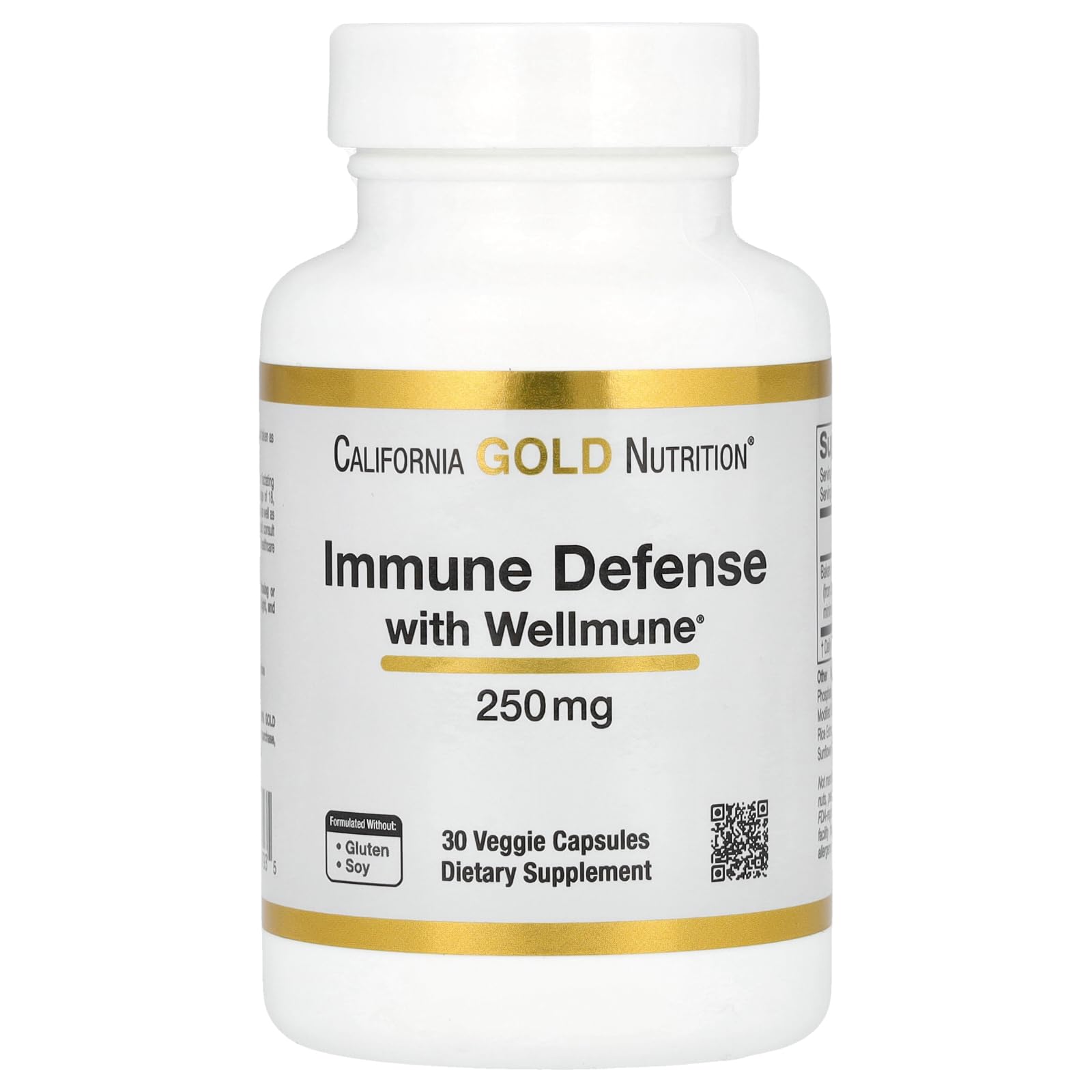 Foto 2 pulgar | Suplemento California Gold Nutrition Immune Defense 30 Cápsulas - Venta Internacional.