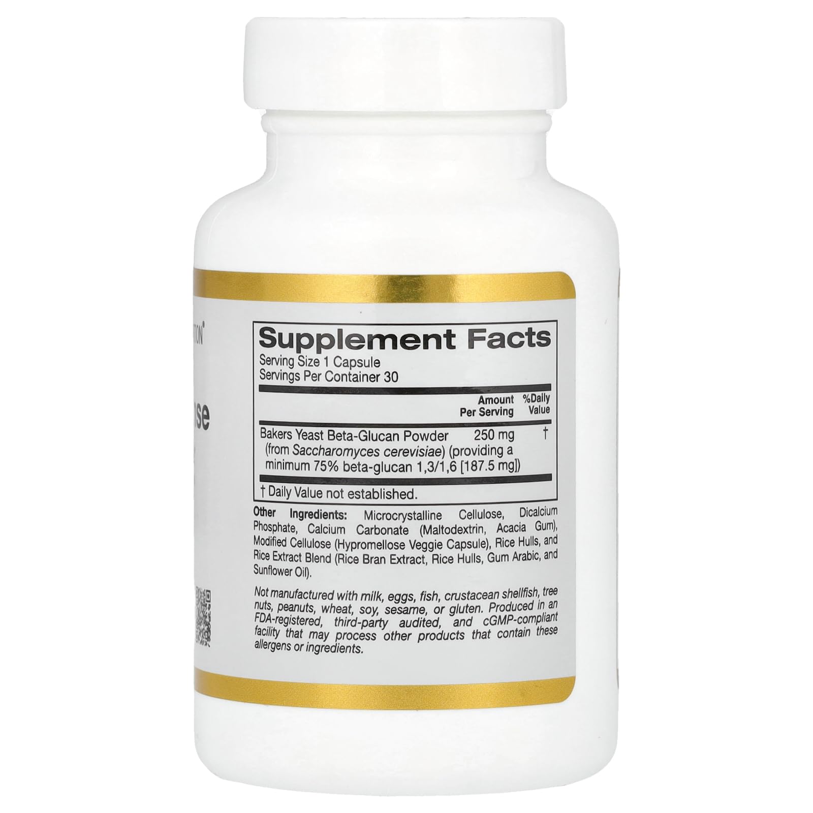 Foto 2 | Suplemento California Gold Nutrition Immune Defense 30 Cápsulas - Venta Internacional.
