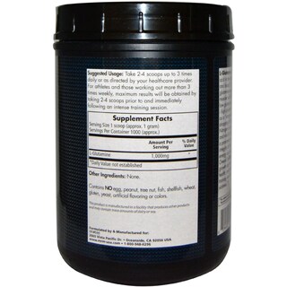 Foto 2 | Suplemento Mrm L-glutamina 1000 1 Kg - Venta Internacional.