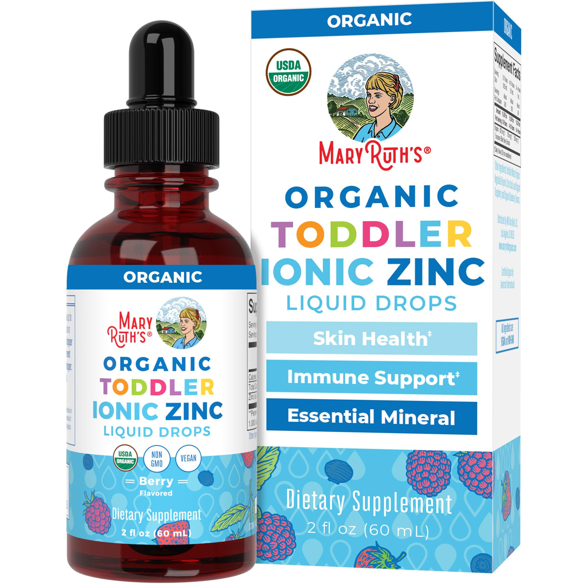 Foto 1 | Suplemento De Zinc Líquido Orgánico Maryruth's Para Niños Pequeños, 60 Ml - Venta Internacional.