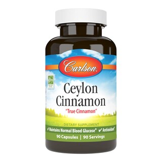 Foto 1 | Suplementos Carlson, Extracto De Canela De Ceilán, 500 Mg, 90 Cápsulas - Venta Internacional.