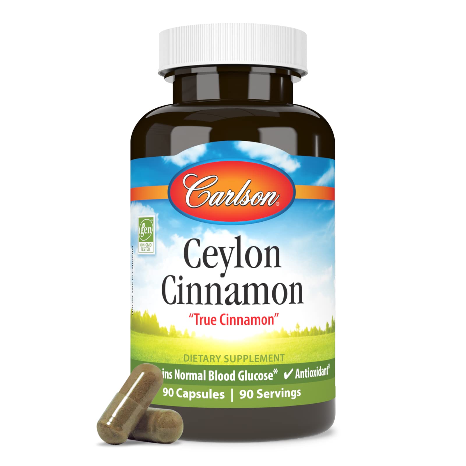 Foto 6 pulgar | Suplementos Carlson, Extracto De Canela De Ceilán, 500 Mg, 90 Cápsulas - Venta Internacional.