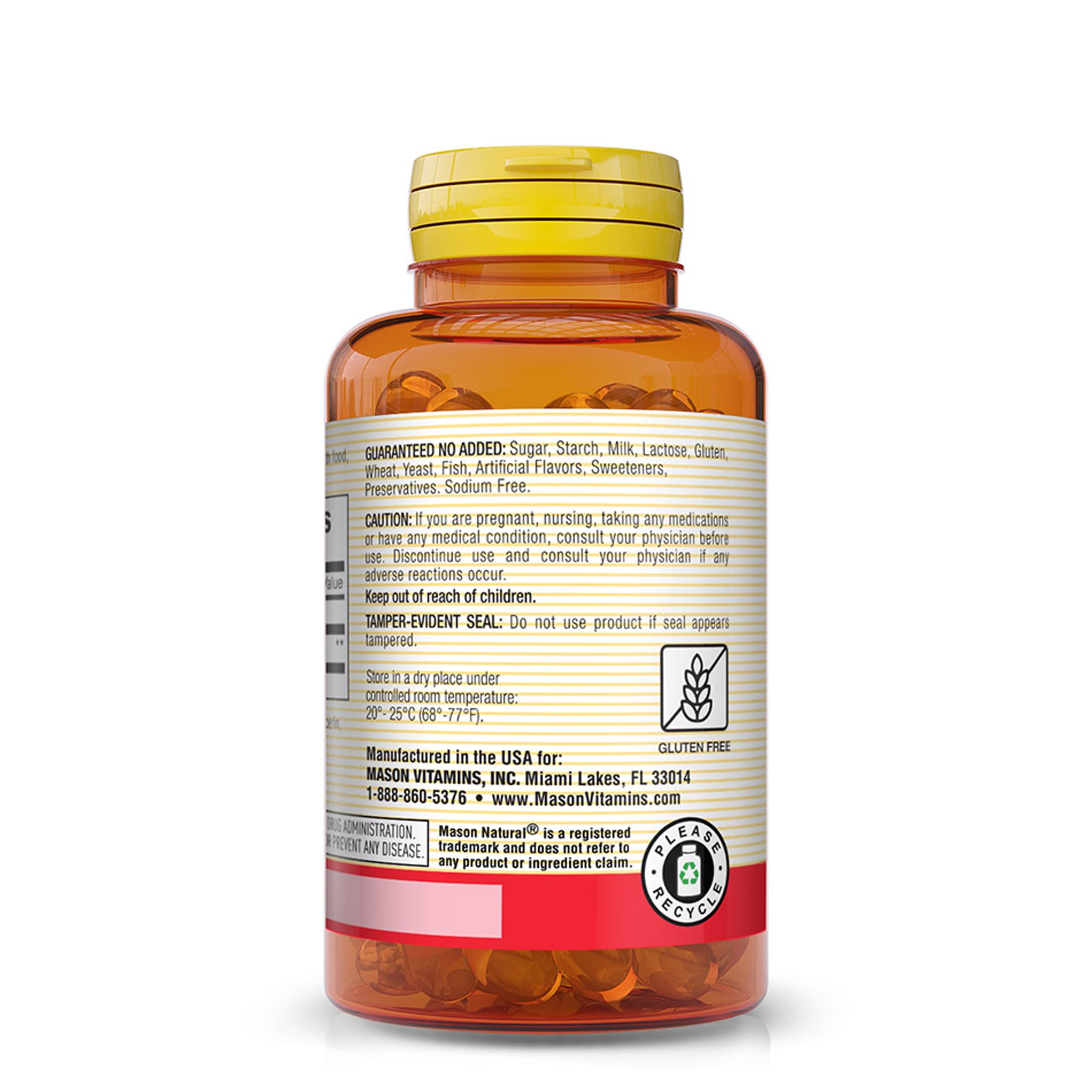Foto 4 pulgar | Suplemento Mason Natural Co Q10 200 Mg Para Un Corazón Sano, 30 Cápsulas Blandas - Venta Internacional.
