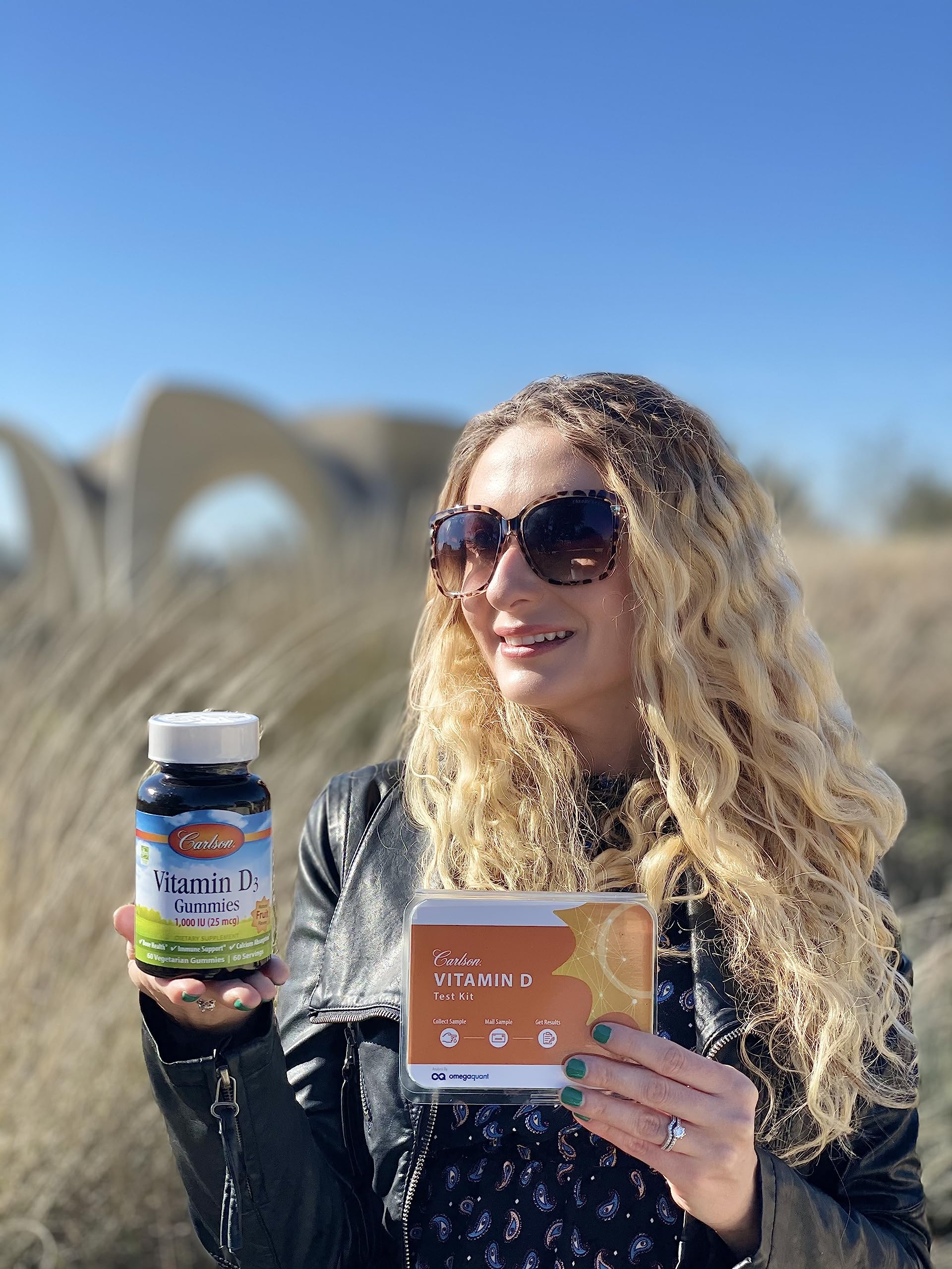 Foto 3 | Suplemento De Gomitas Carlson Con Vitamina D3 De 1000 Ui Para La Salud Ósea - Venta Internacional.