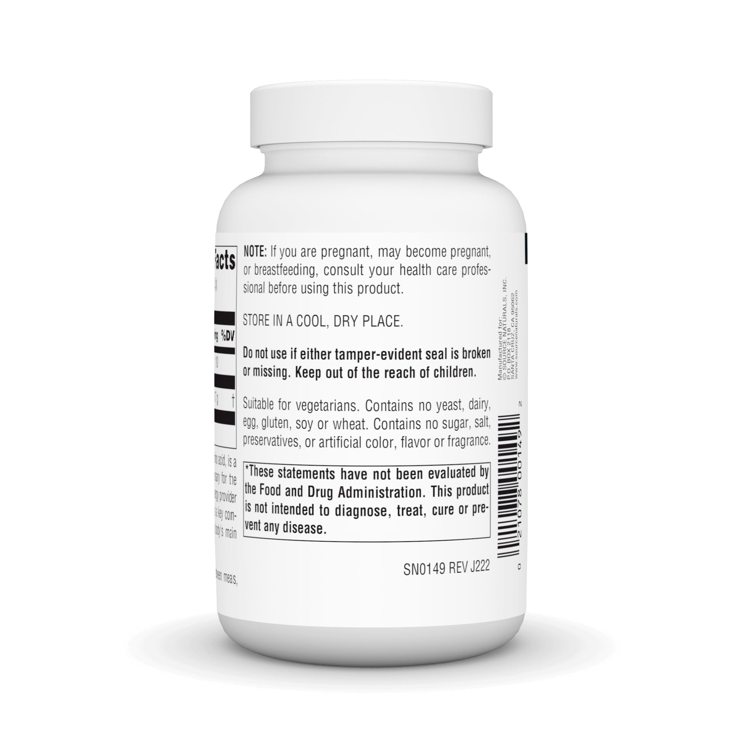 Foto 3 | Supplement Source Naturals, Forma Libre De L-ornitina, 100 G - Venta Internacional.
