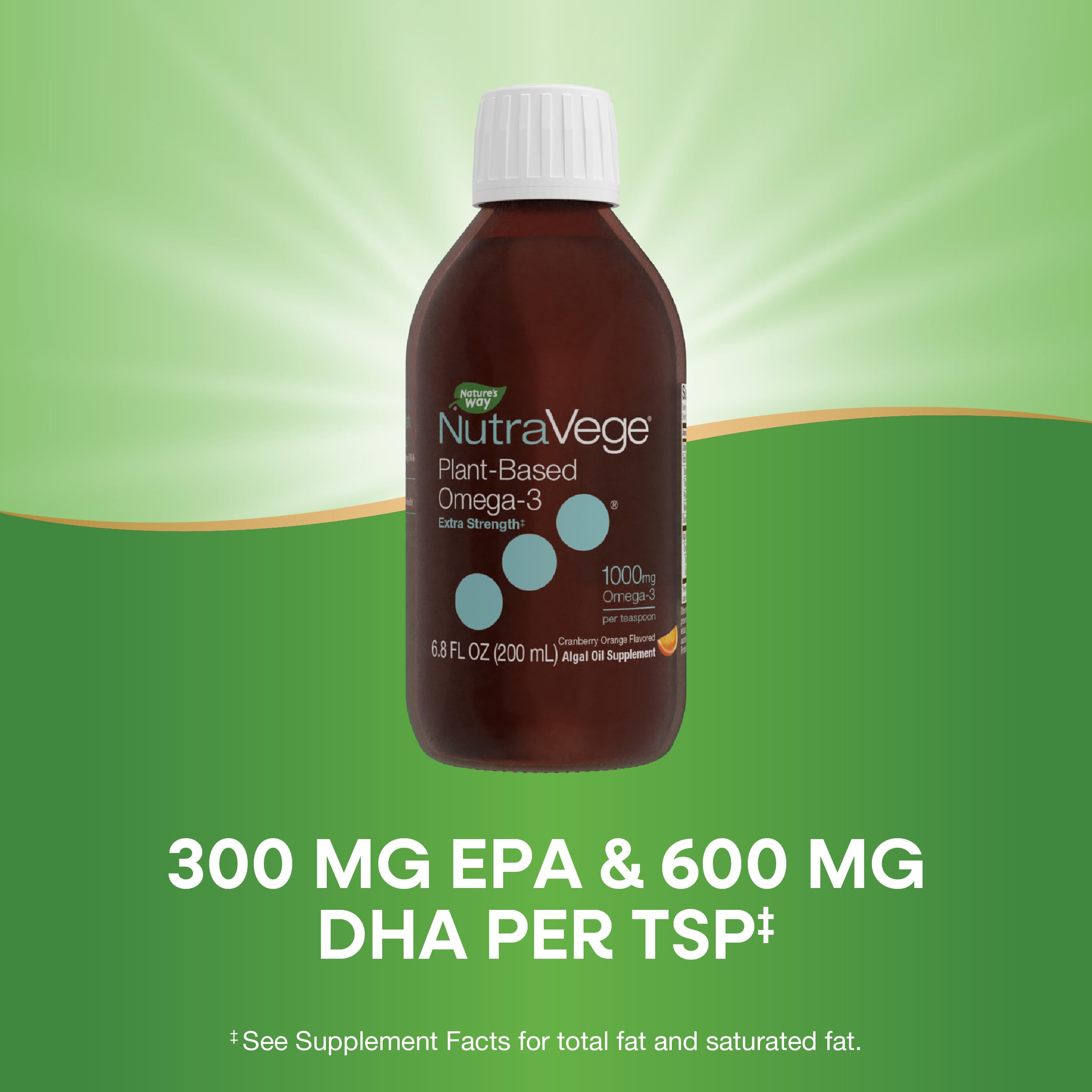 Foto 4 pulgar | Suplemento Nature's Way Nutravege De Omega-3 A Base De Plantas, 200 Ml - Venta Internacional.
