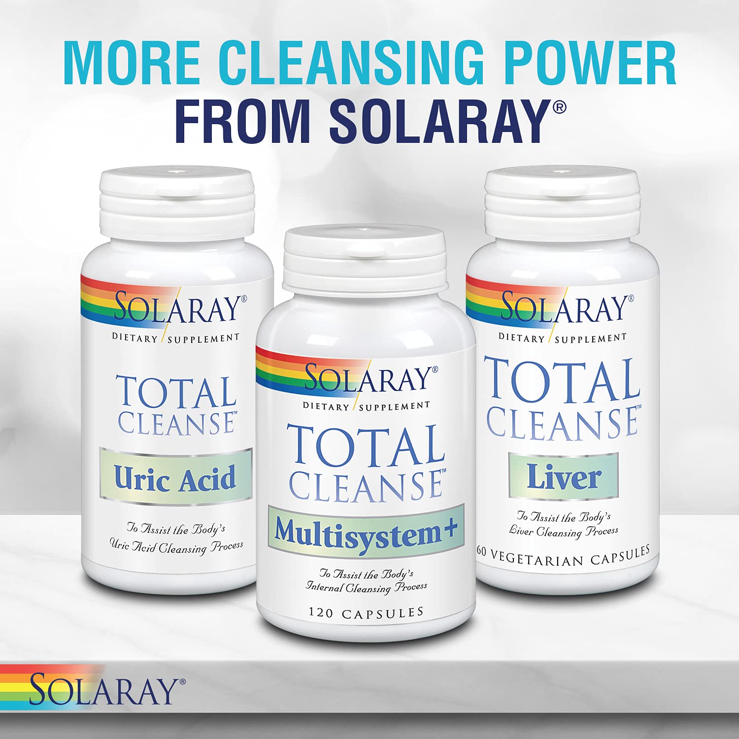 Foto 6 pulgar | Cápsulas Linfáticas Supplement Solaray Total Cleanse, 60 Unidades - Venta Internacional.