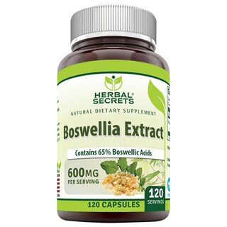 Foto 1 | Herbal Secrets Boswellia Serrata 600 Mg 120 Cápsulas | Antiinflamatorio Natural Para Articulaciones