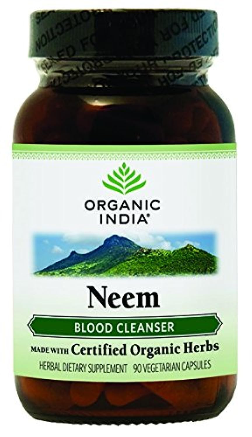 Limpiador De Sangre Con Neem Supplement Organic India 90 Vcaps - Venta Internacional.
