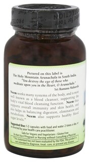Foto 3 | Limpiador De Sangre Con Neem Supplement Organic India 90 Vcaps - Venta Internacional.