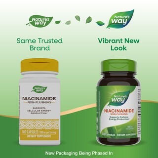 Foto 3 | Suplemento Nature's Way De Niacinamida 500 Mg 100 Cápsulas - Venta Internacional.
