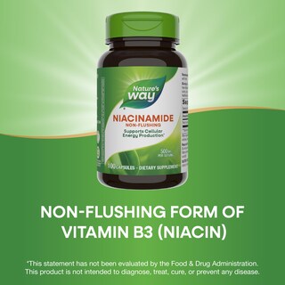 Foto 5 | Suplemento Nature's Way De Niacinamida 500 Mg 100 Cápsulas - Venta Internacional.