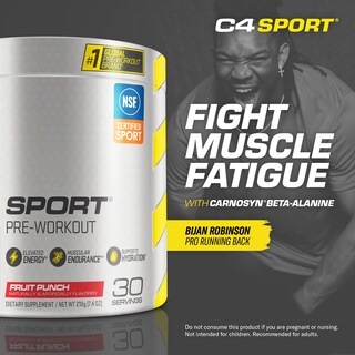 Foto 3 | Ponche De Frutas En Polvo Cellucor C4 Sport Para Antes Del Entrenamiento, 30 Porciones - Venta Internacional.