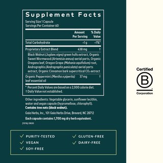 Foto 2 | Suplemento Gaia Herbs Microbiome Cleanse 60 Cápsulas Veganas - Venta Internacional.