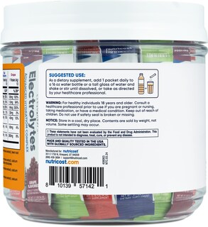 Foto 4 | Paquete De 40 Barras Nutricost Advanced Hydration Del Complejo Electrolítico - Venta Internacional.