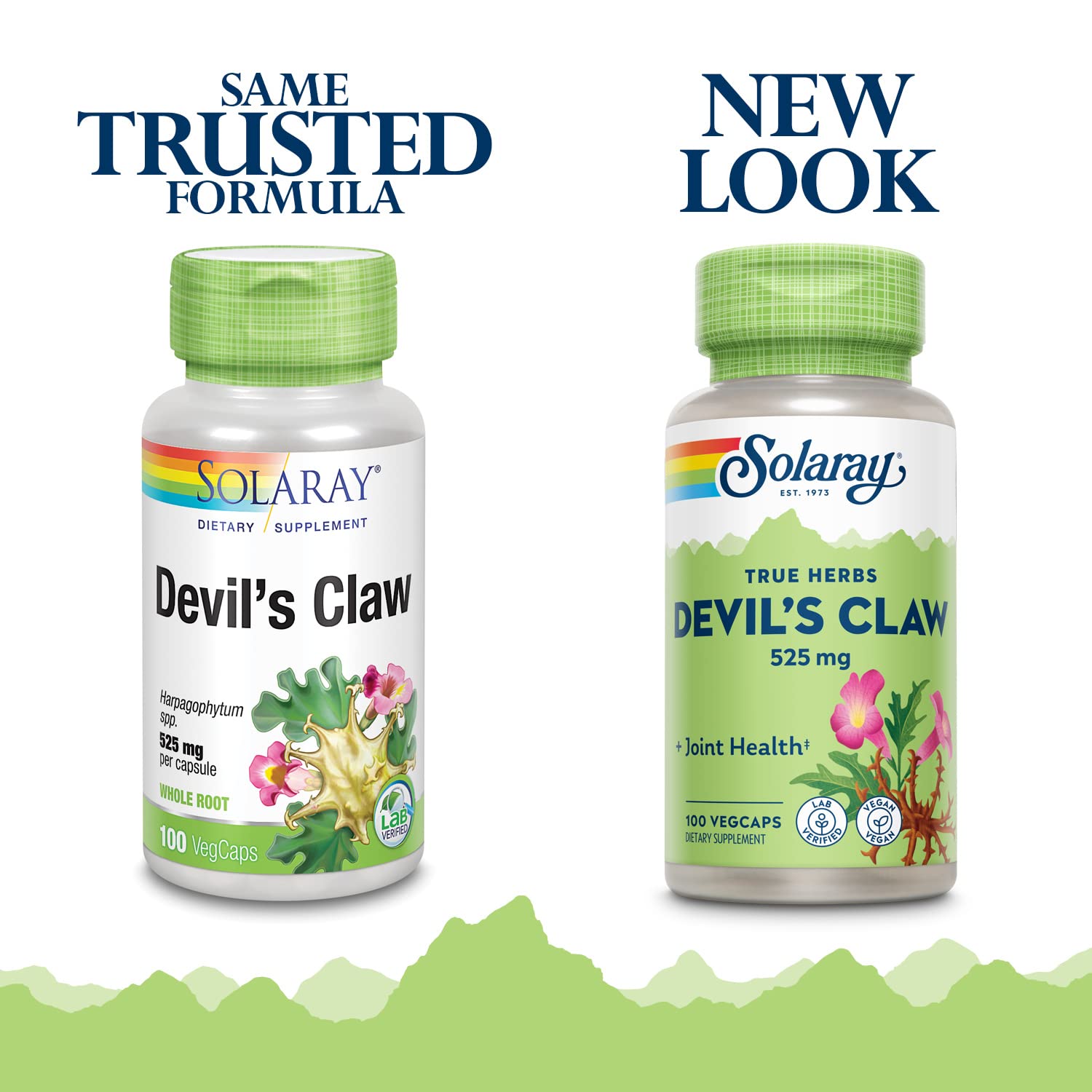 Foto 3 pulgar | Suplemento Solaray Devils Claw Root 525 Mg, 100 Cápsulas Vegetales - Venta Internacional.