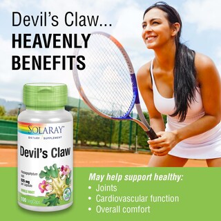 Foto 4 | Suplemento Solaray Devils Claw Root 525 Mg, 100 Cápsulas Vegetales - Venta Internacional.
