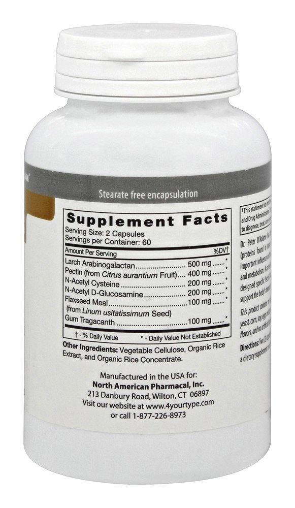 Foto 3 pulgar | Suplemento D'adamo Personalized Nutrition Deflect B 120 Comprimidos - Venta Internacional.
