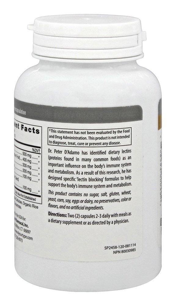 Foto 4 pulgar | Suplemento D'adamo Personalized Nutrition Deflect B 120 Comprimidos - Venta Internacional.