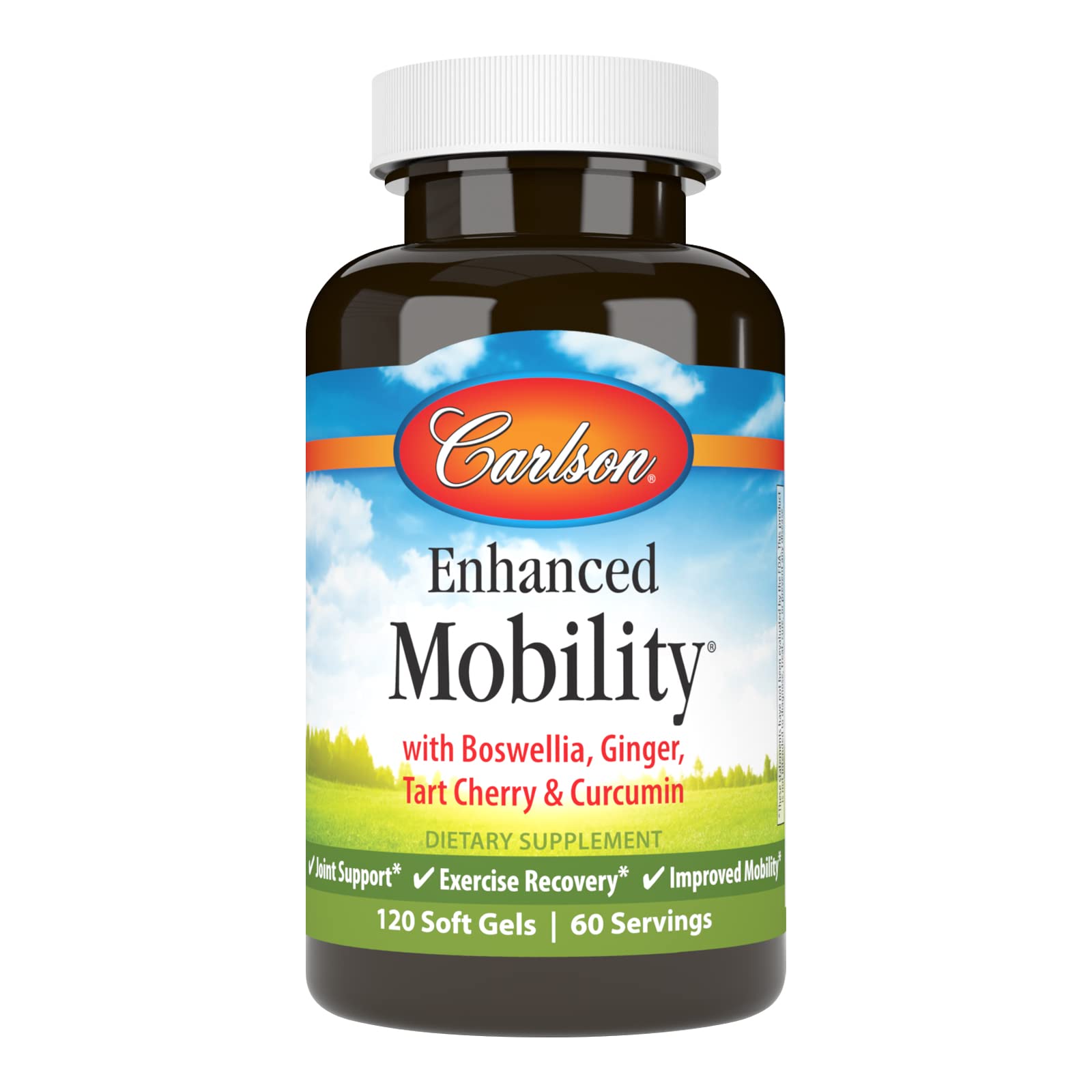 Suplemento Carlson Enhanced Mobility 120 Cápsulas Blandas - Venta Internacional.