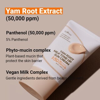 Foto 5 | Crema Solar Isntree Yam Root Milk Tone Up 50 Ml Spf50+ Pa++++ - Venta Internacional.