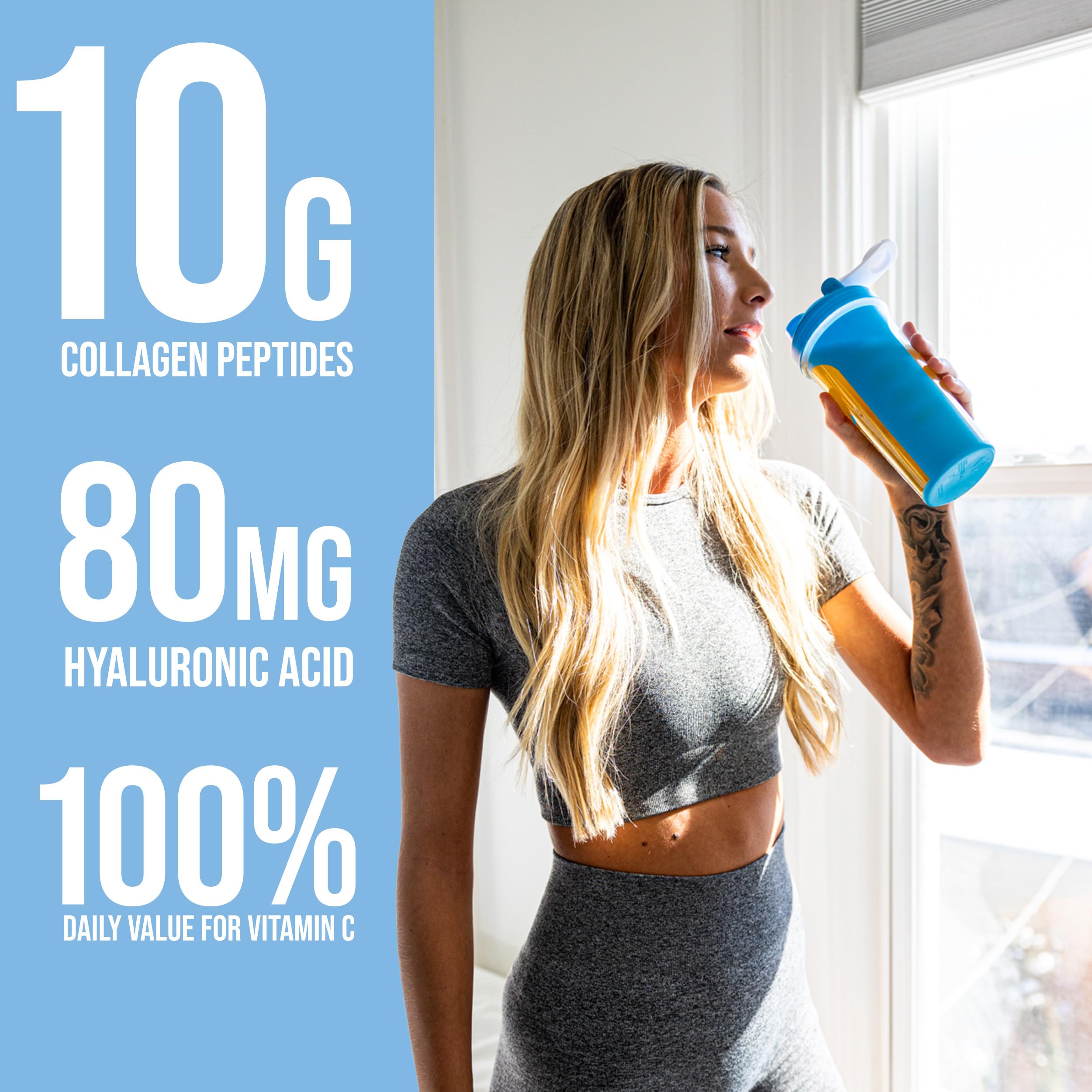 Foto 3 pulgar | Supplement Rule 1: Péptidos De Colágeno En Polvo Con Ácido Hialurónico - Venta Internacional.