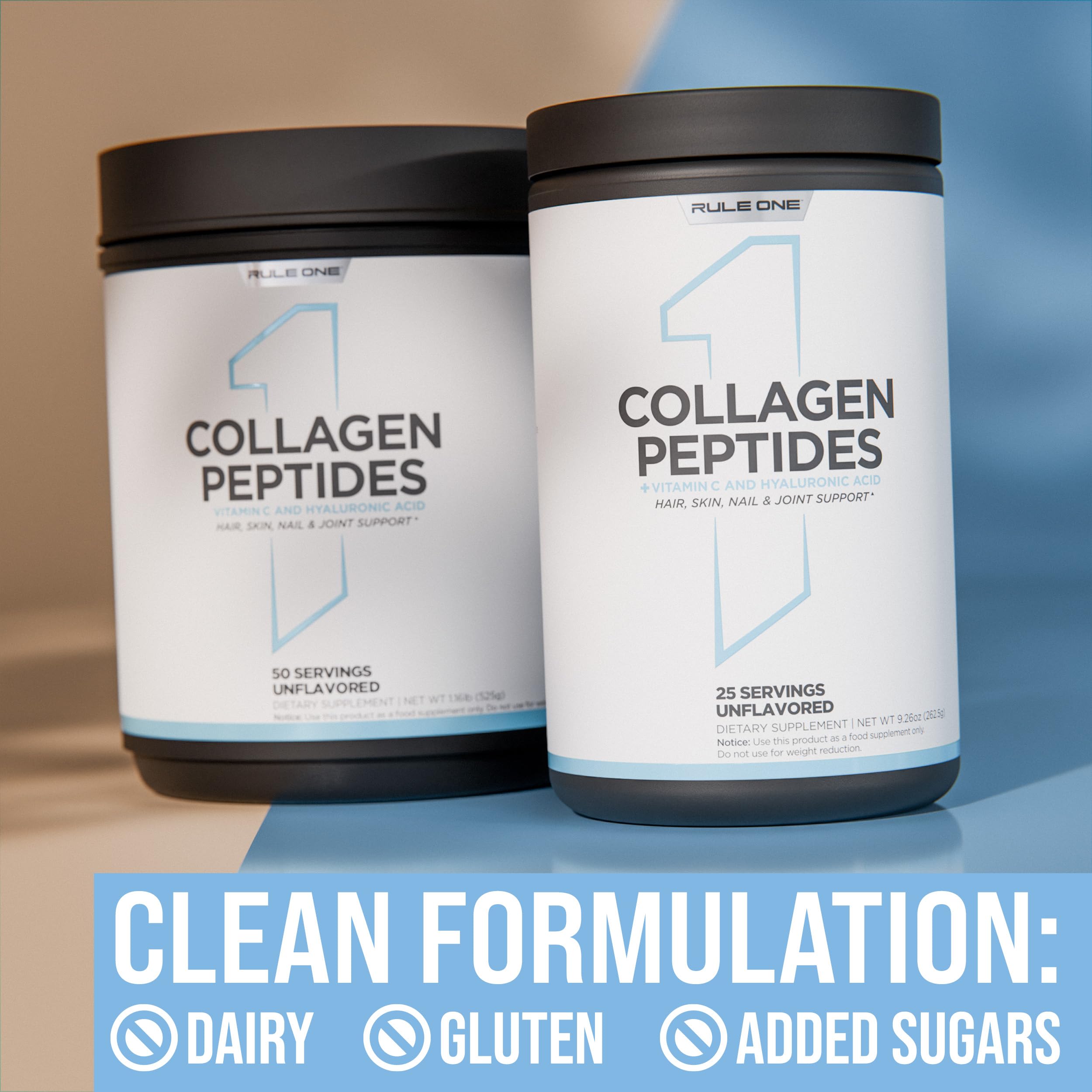 Foto 5 pulgar | Supplement Rule 1: Péptidos De Colágeno En Polvo Con Ácido Hialurónico - Venta Internacional.
