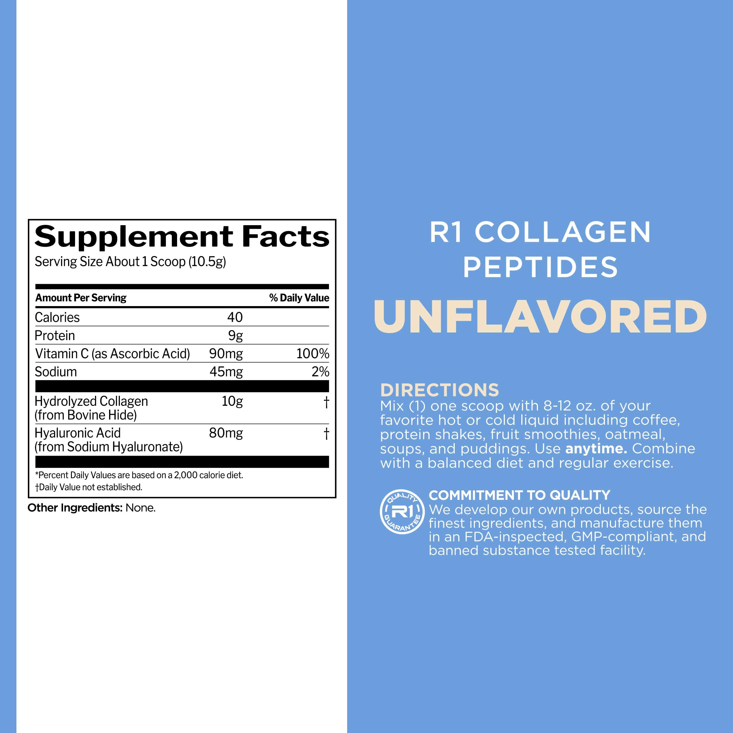 Foto 6 pulgar | Supplement Rule 1: Péptidos De Colágeno En Polvo Con Ácido Hialurónico - Venta Internacional.