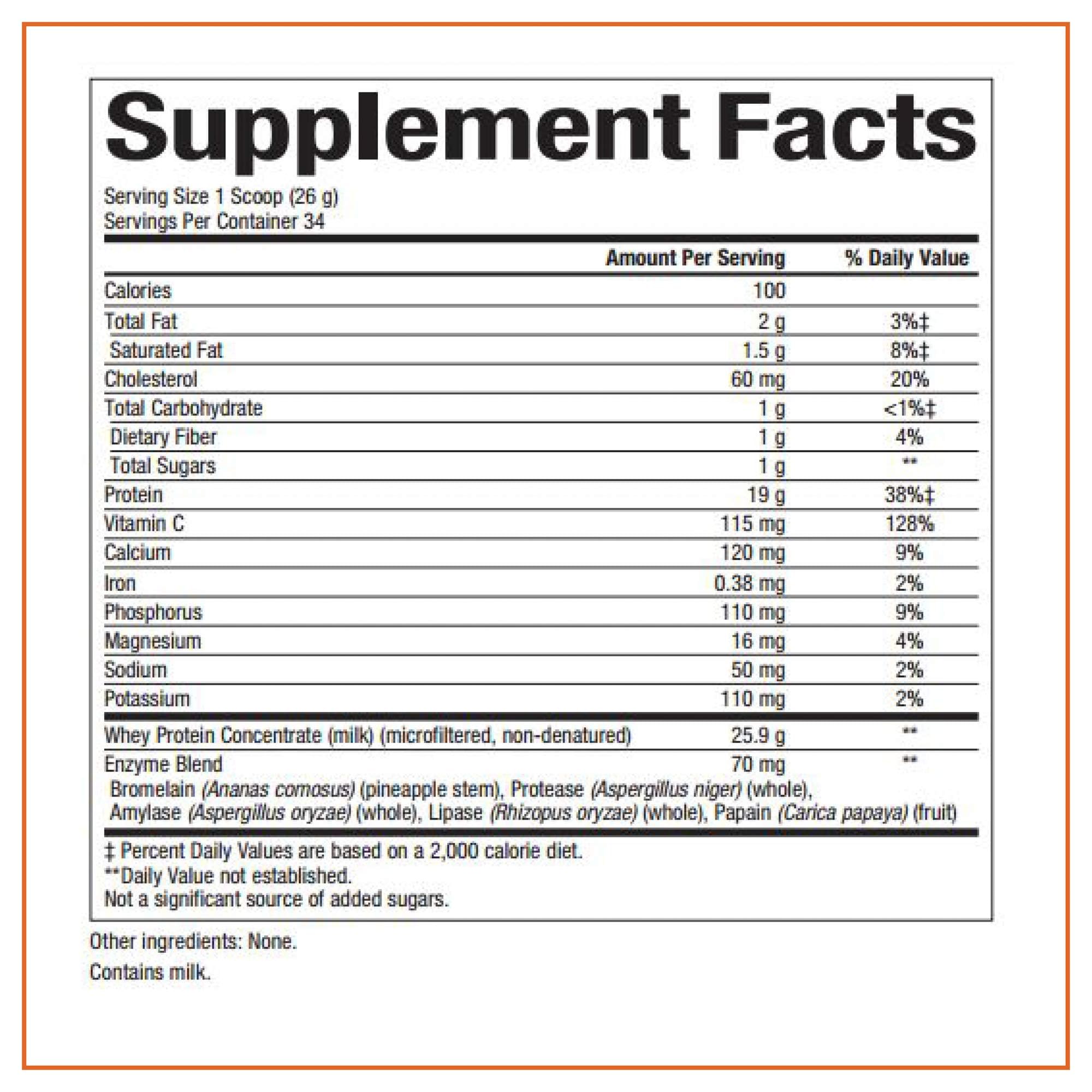Foto 3 pulgar | Proteína En Polvo Natural Factors Whey Factors 907 G Sin Sabor - Venta Internacional.