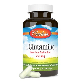 Foto 5 | Suplemento Carlson L-glutamina 750 Mg 90 Cápsulas - Venta Internacional.