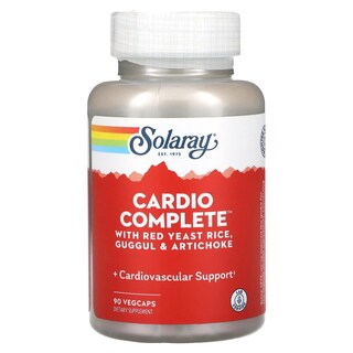 Foto 1 | Suplemento Solaray Cardiocomplete Cardiovascular Support 90 Cápsulas Vegetarianas - Venta Internacional.