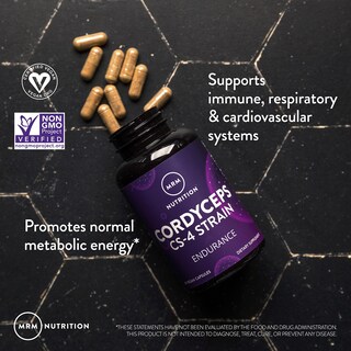 Foto 4 | Suplemento Mrm Nutrition Cordyceps Cs-4 Strain, 60 Porciones - Venta Internacional.