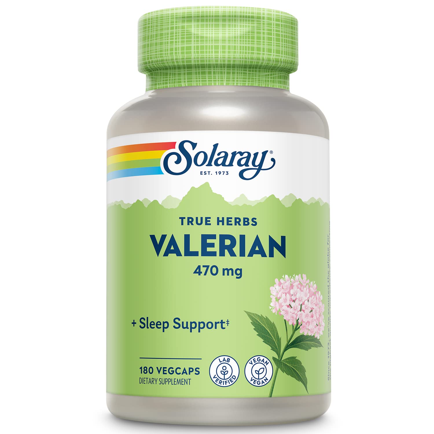 Foto 2 pulgar | Suplemento Solaray, Valeriana, 470 Mg, Soporte De Relajación, 180 Unidades - Venta Internacional.