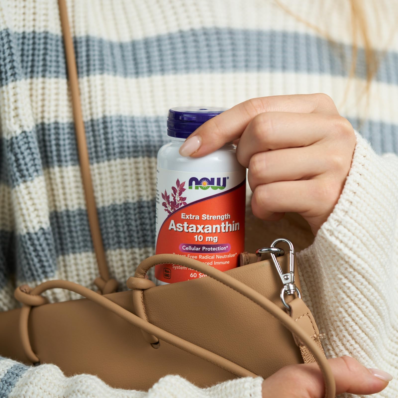 Foto 6 pulgar | Supplement Now Foods Astaxantina 10 Mg Extra Strength 60 Cápsulas Blandas - Venta Internacional.