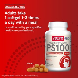 Foto 6 | Suplemento Jarrow Formulas Ps100 De Fosfatidilserina 100 Mg - Venta Internacional.