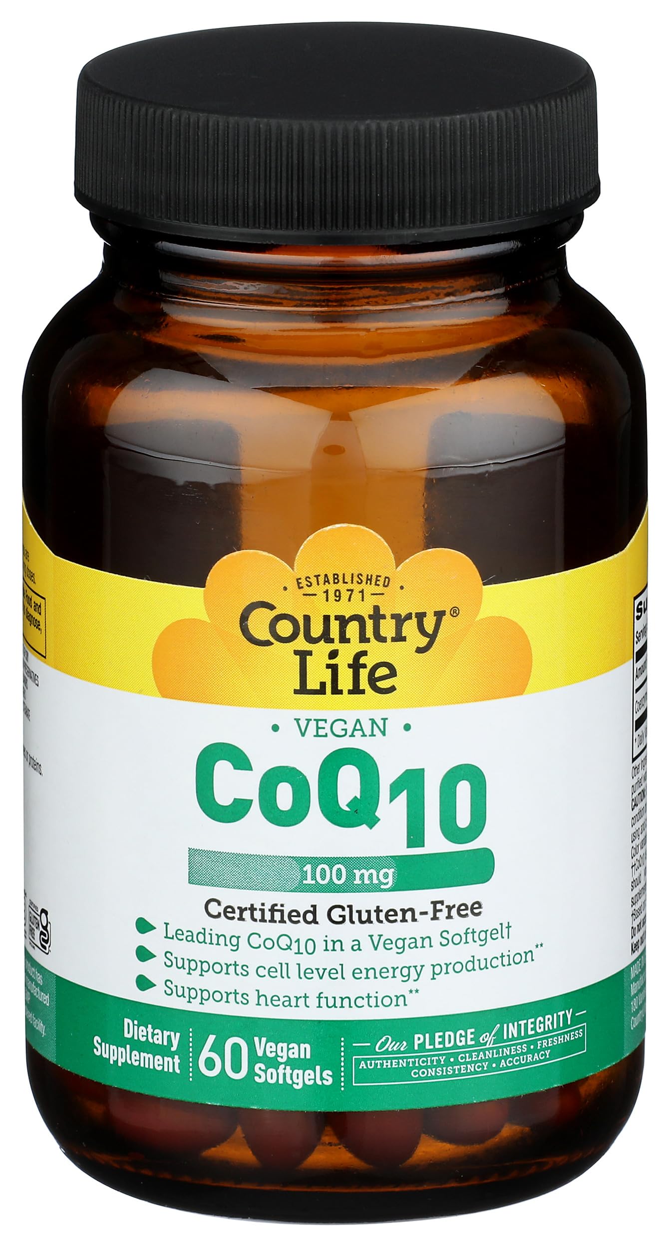 Foto 1 | Suplemento Country Life Simply Coq10 100 Mg 60 Cápsulas Blandas - Venta Internacional.