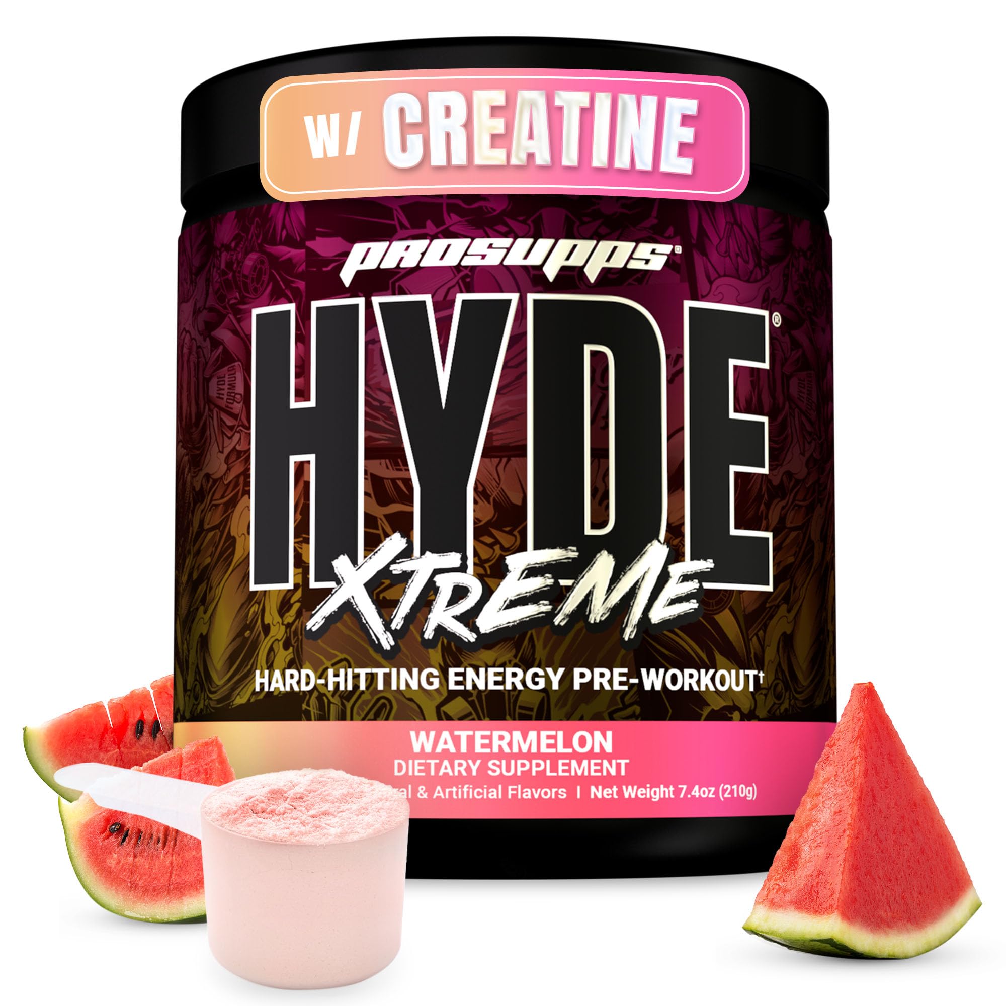 Foto 2 pulgar | Polvo Para Antes Del Entrenamiento Prosupps Mr. Hyde Xtreme Watermelon 30sv - Venta Internacional.