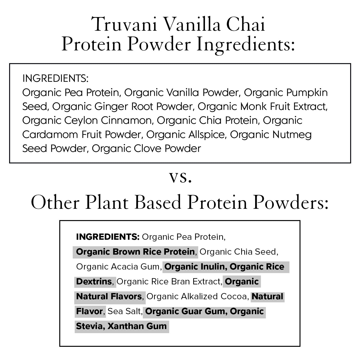 Foto 3 | Proteína De Guisante Vegana En Polvo Truvani Vanilla Chai, 20 G De Proteína - Venta Internacional.