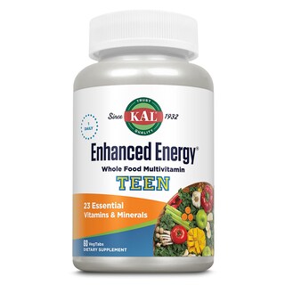 Foto 1 | Suplemento Kal Enhanced Energy Para Adolescentes En Tabletas 60 Tabletas - Venta Internacional.