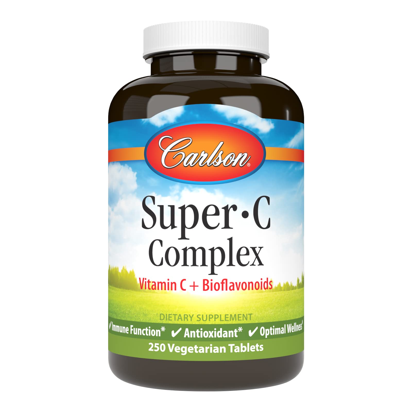 Foto 2 pulgar | Suplemento Carlson Super-c Complex De Vitamina C, 500 Mg, 250 Tabletas - Venta Internacional.