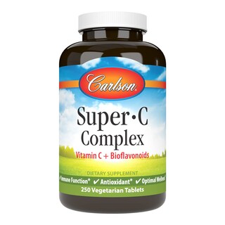 Foto 1 | Suplemento Carlson Super-c Complex De Vitamina C, 500 Mg, 250 Tabletas - Venta Internacional.
