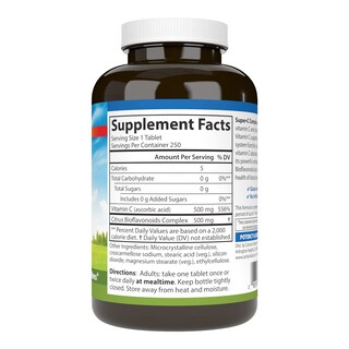 Foto 2 | Suplemento Carlson Super-c Complex De Vitamina C, 500 Mg, 250 Tabletas - Venta Internacional.