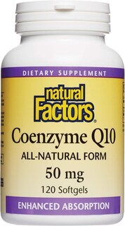 Foto 1 | Suplemento De Coenzima Q10 De Natural Factors, 50 Mg, 120 Cápsulas Blandas - Venta Internacional.