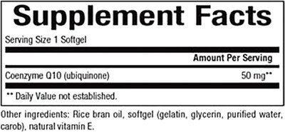Foto 2 | Suplemento De Coenzima Q10 De Natural Factors, 50 Mg, 120 Cápsulas Blandas - Venta Internacional.